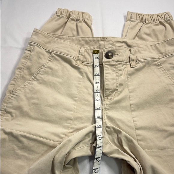 CAbi Cream Elastic Waistband Trousers - Picture 4 of 7